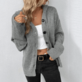 R&B | Strick-Cardigan mit Knopfleiste für Damen