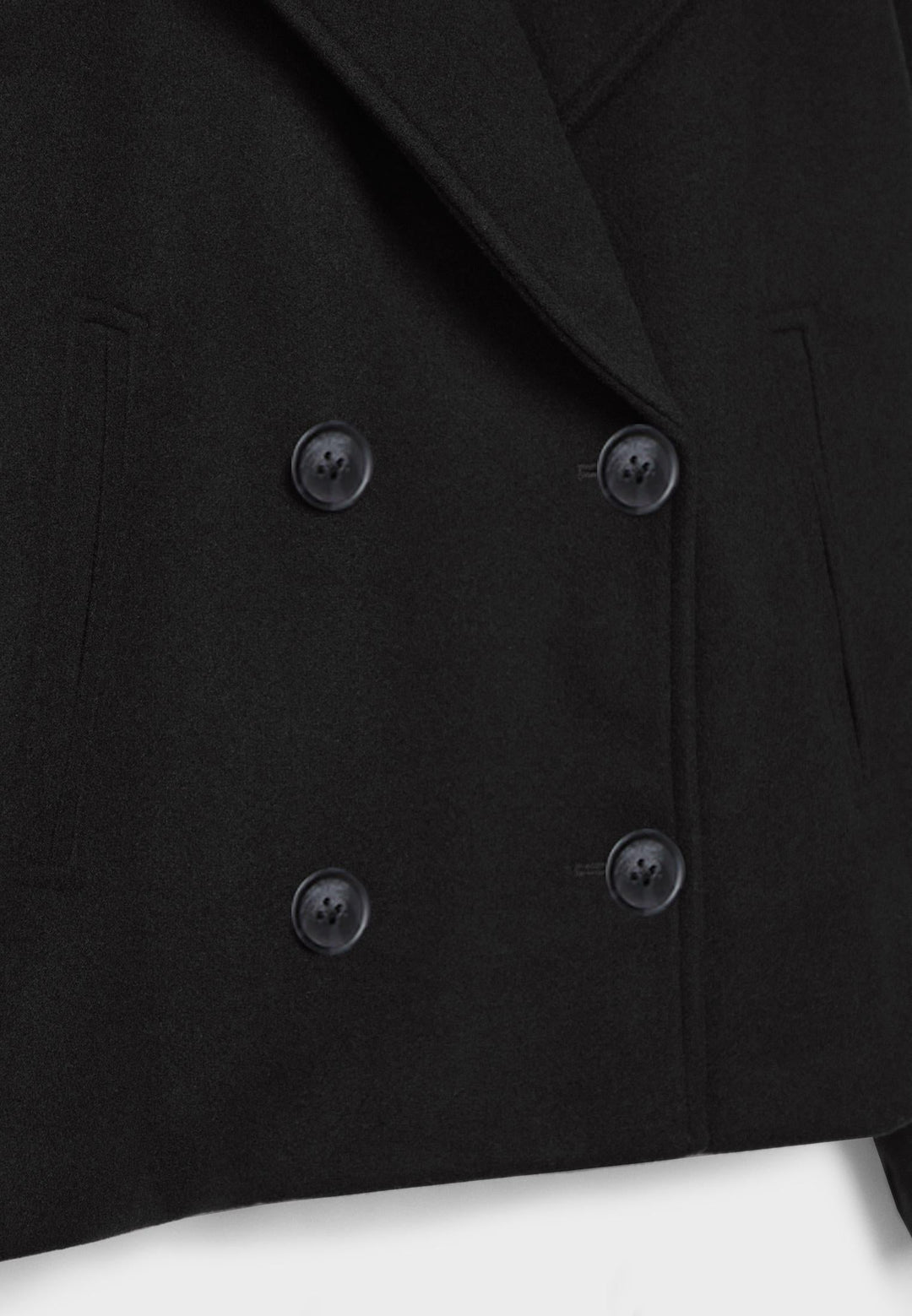 R&B | Zweireihige Kurze Jacke