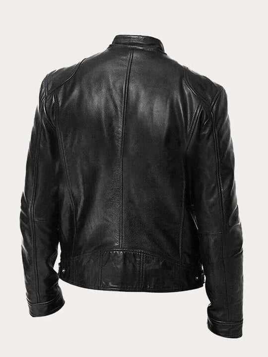 R&B | Herren Klassische Lederjacke
