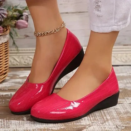 Atmungsaktive Lederschuhe mit rutschfester Sohle R&B R&B