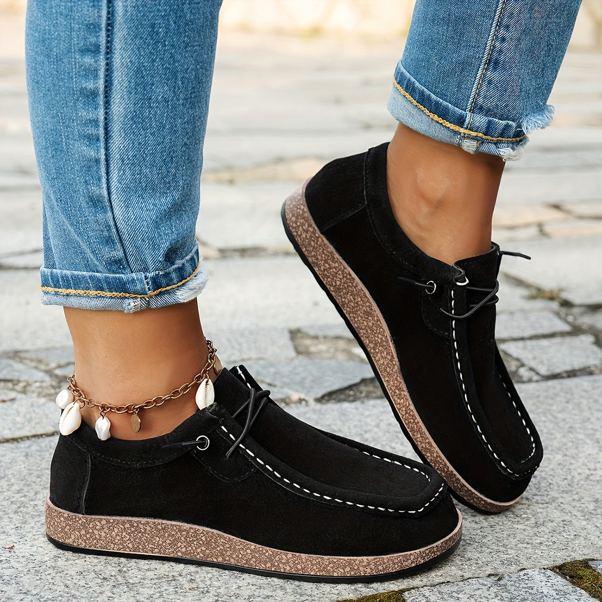 Bequeme und leichte Damen-Sneaker ohne Schnürsenkel R&B R&B
