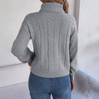 R&B | Schlichter Strickpullover Für Damenmode