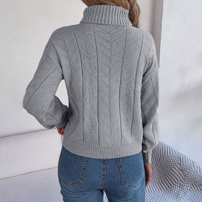 R&B | Schlichter Strickpullover Für Damenmode