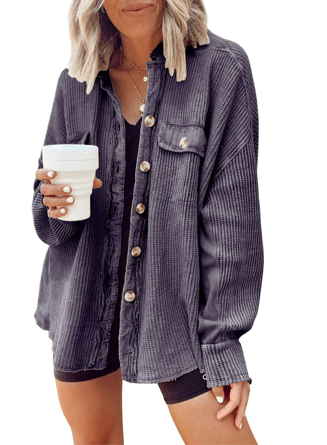 R&B | Hemdjacke mit Knopfleiste