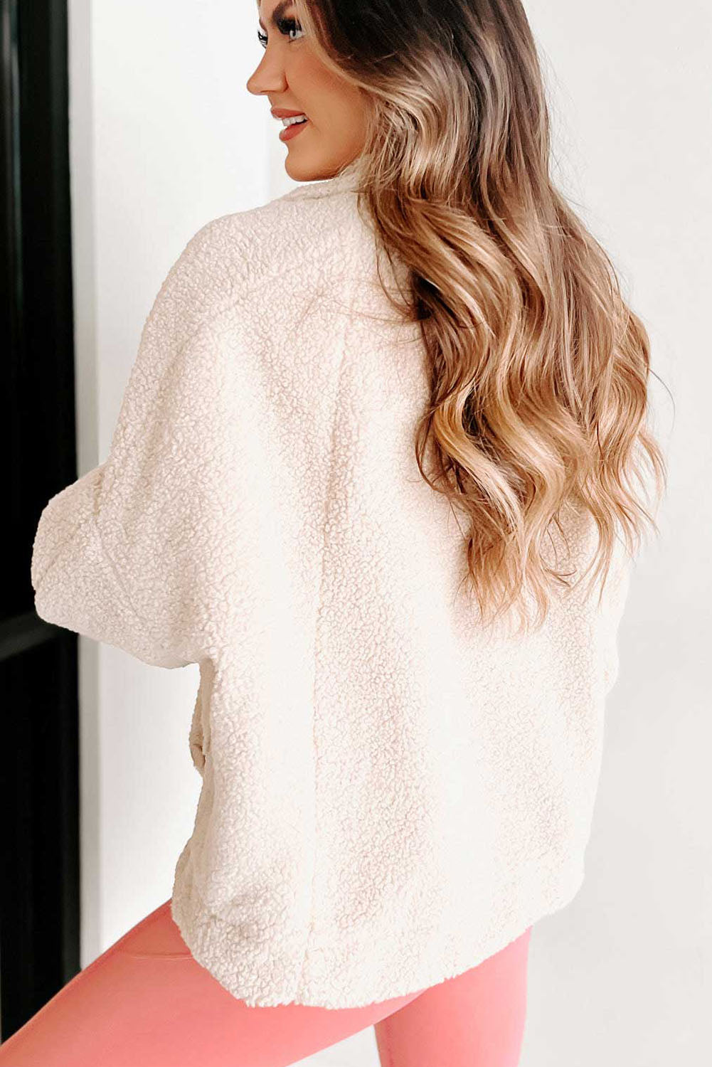 R&B | Weiche Teddyjacke mit Taschen Komfortabel und Trendy Perfekt für Den Alltag
