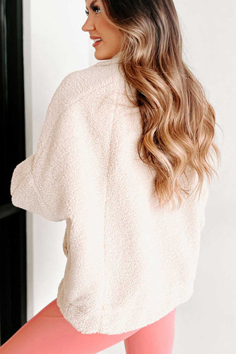R&B | Weiche Teddyjacke mit Taschen Komfortabel und Trendy Perfekt für Den Alltag