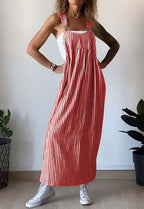 gestreiftes Kleid