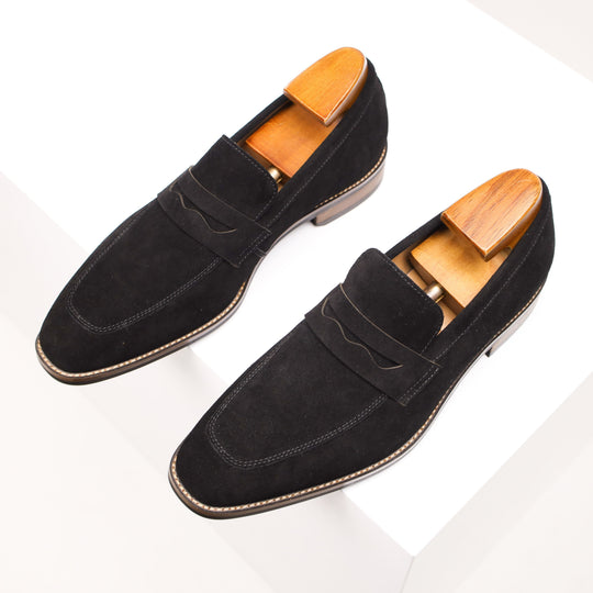 R&B | Slip On Leder Penny Loafers Herrenschuhe