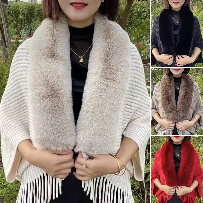 R&B | Stilvoll Gestrickter Schal für Frauen 