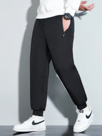 R&B | Winddichte, warme, mit Fleece gefütterte Herren Jogginghose