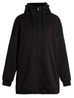 R&B | Lässiger Sport Kapuzenzipper Pullover