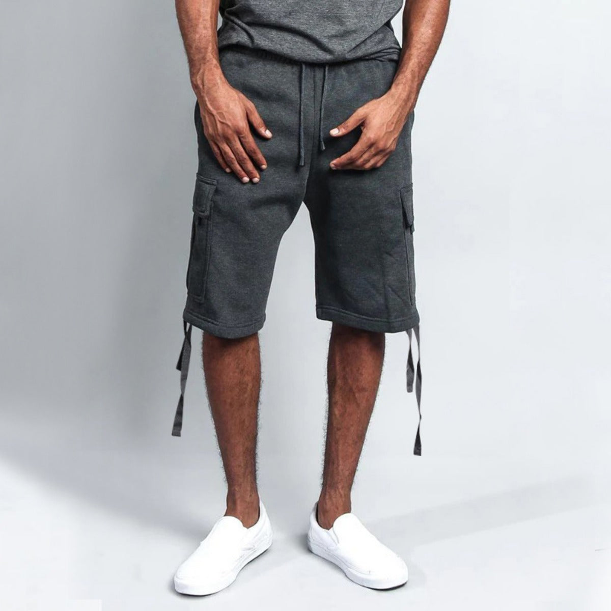 R&B | Gerade Shorts mit mehreren Taschen