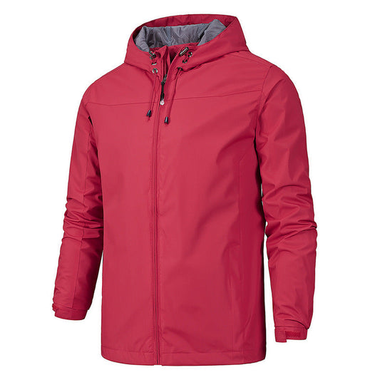 R&B | Wasser- und winddichte Jacke mit Kapuze