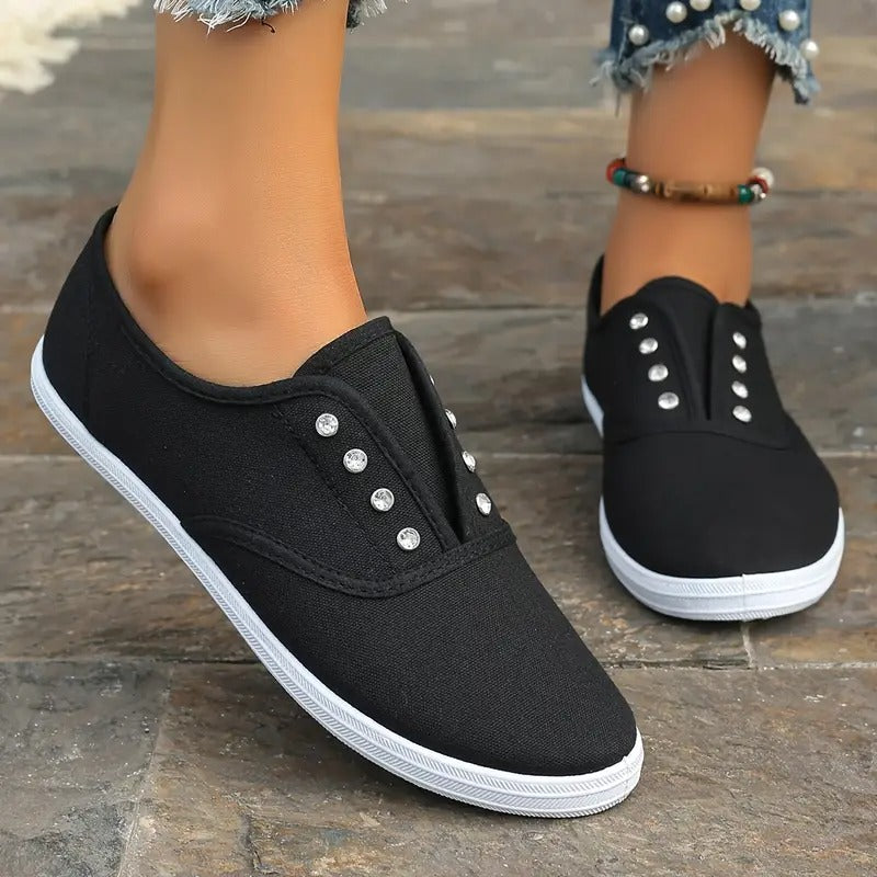 Entspannte Schuhe mit Kristallöse R&B R&B