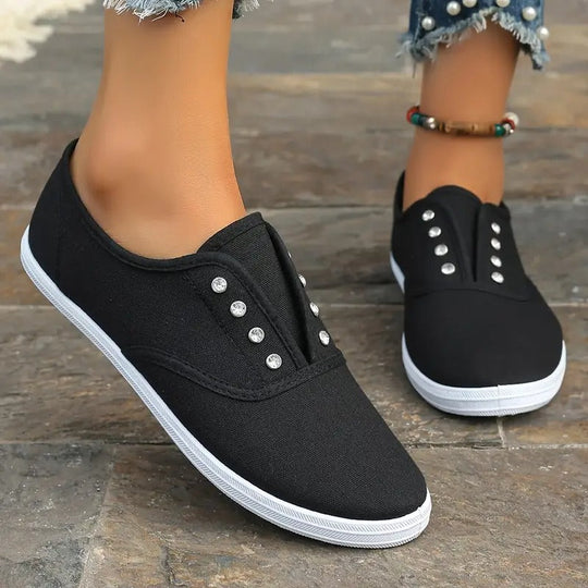 Entspannte Schuhe mit Kristallöse R&B R&B