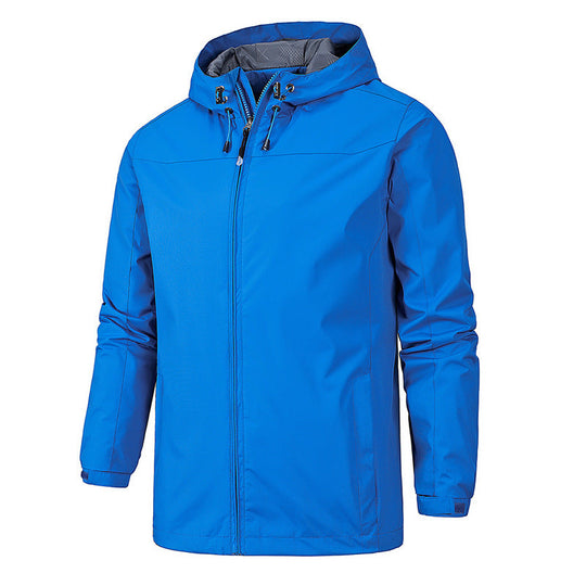 R&B | Wasser- und winddichte Jacke mit Kapuze