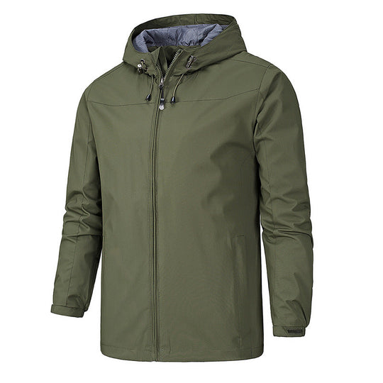 R&B | Wasser- und winddichte Jacke mit Kapuze