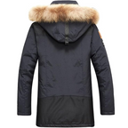R&B | Parka Herren mit Pelzukragen