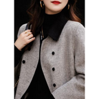 R&B | Stylischer Zweireihiger Trenchcoat für Damen Modern