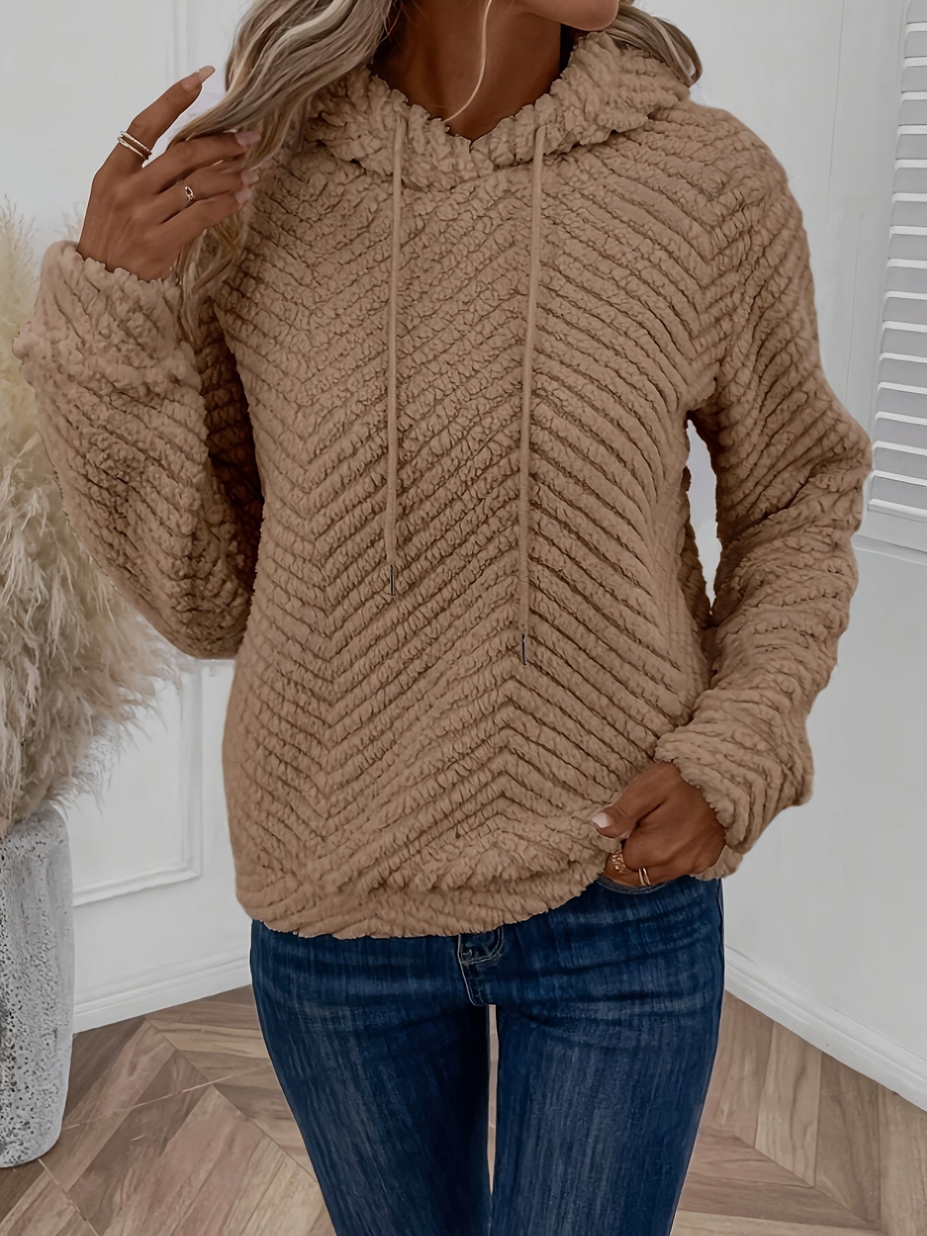 R&B | Weicher Kapuzenpullover Polyester Bequem und Trendy
