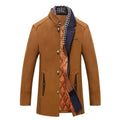 R&B | Herren Slim Fit Woll Wintermantel
