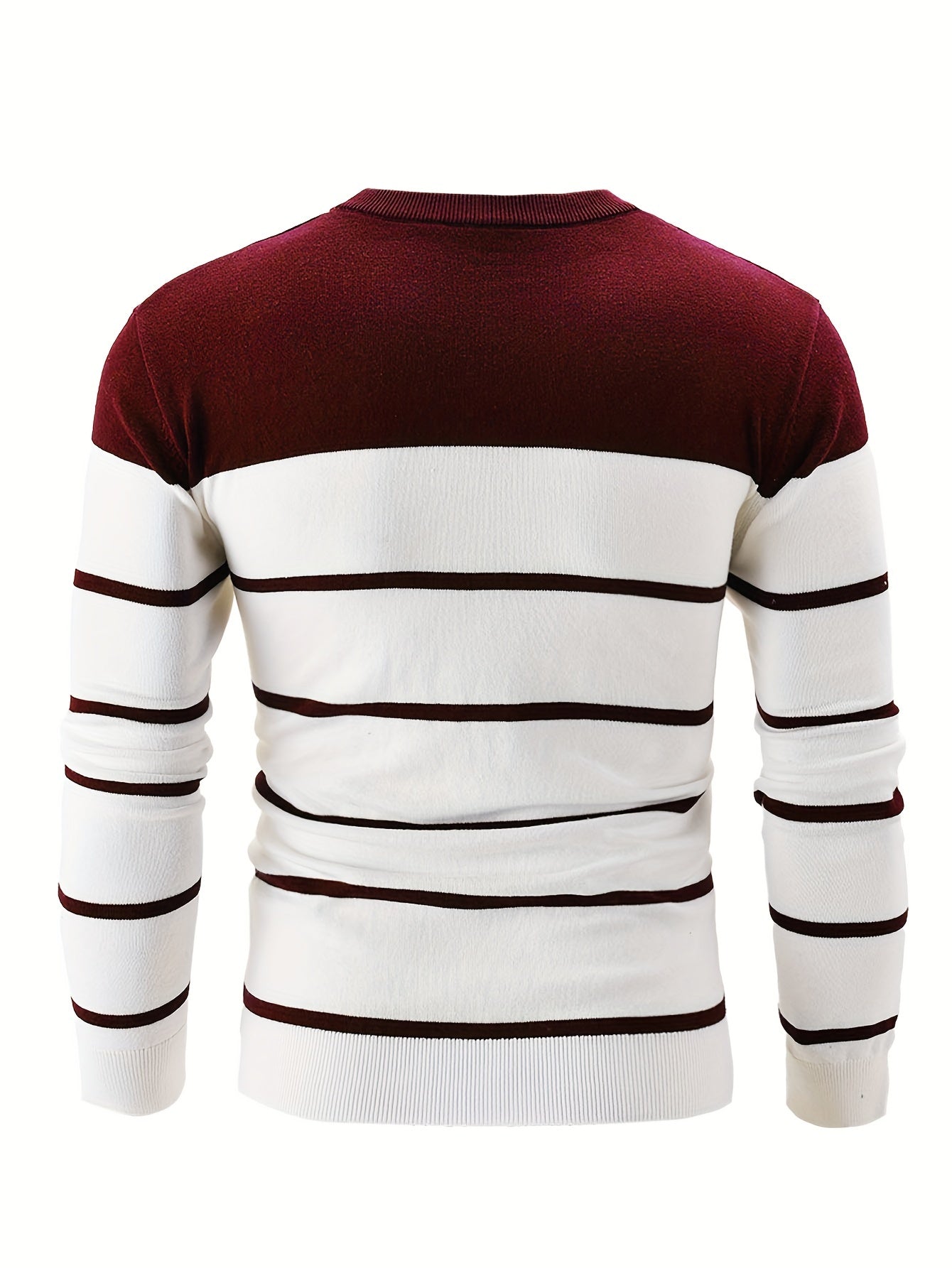 R&B | Gestreifter Pullover Baumwolle Klassisch und Komfortabel