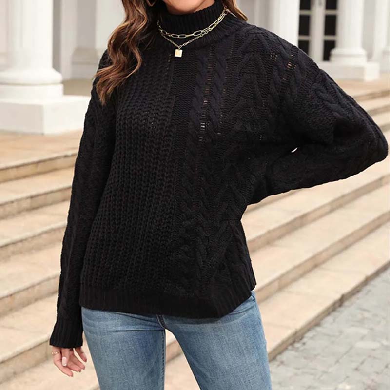 R&B | Zopfmuster Strickpullover im Klassischen Design