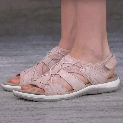 R&B | Stützende und weiche, verstellbare orthopädische Sandalen für Damen