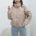 R&B | Damen Steppwindbreaker mit Hohem Kragen