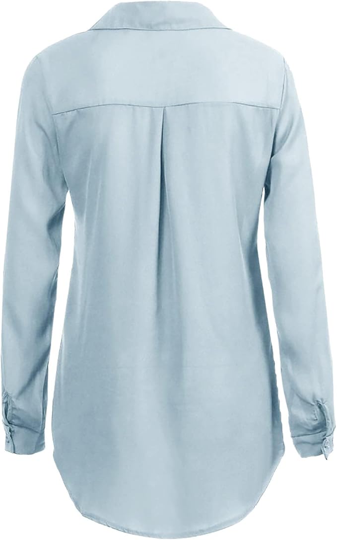 R&B | Elegante Chiffonbluse für Frauen