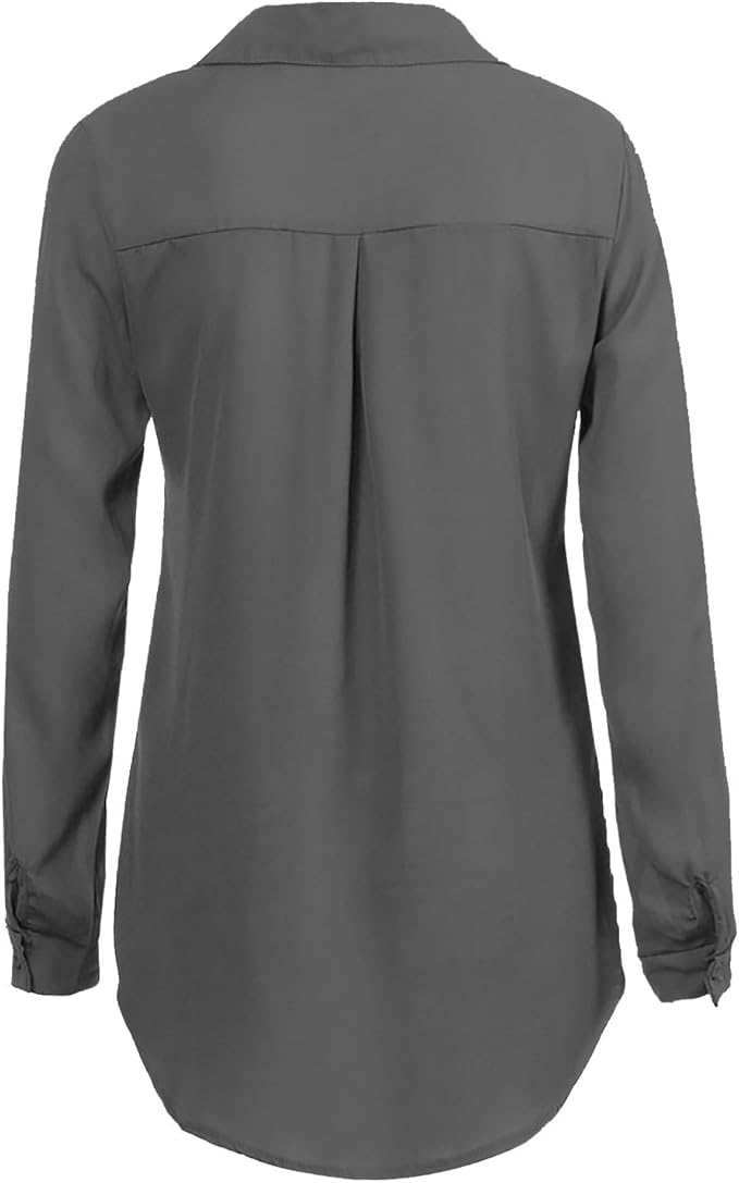 R&B | Elegante Chiffonbluse für Frauen