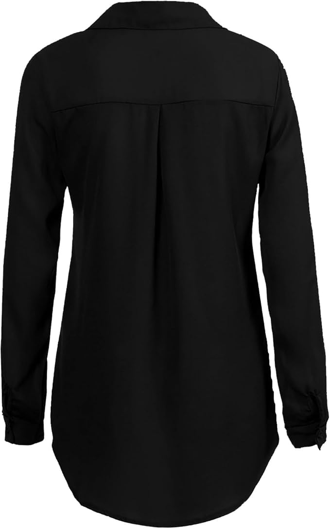 R&B | Elegante Chiffonbluse für Frauen
