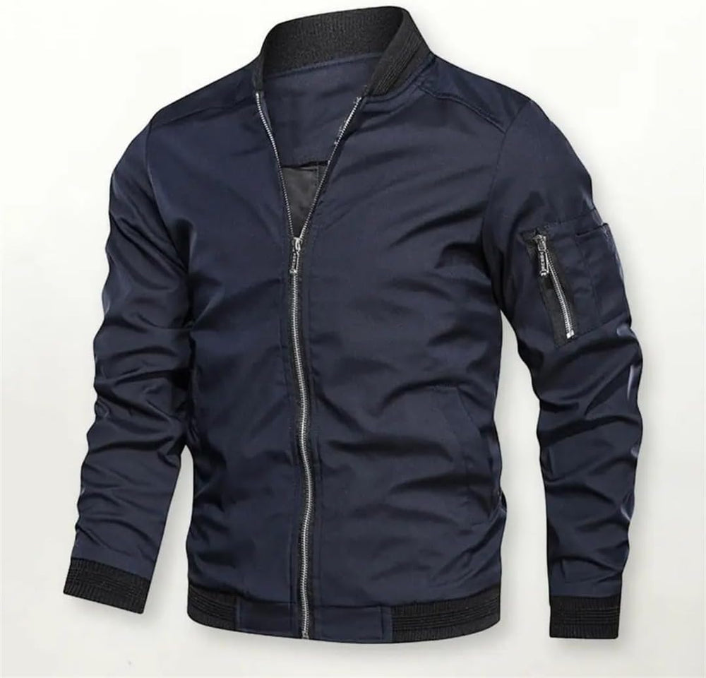 R&B | Metallic-Bomberjacke