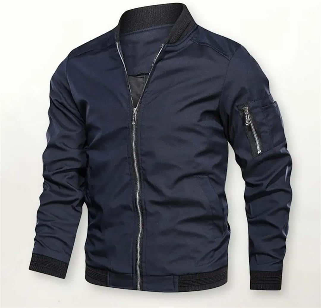 R&B | Metallic-Bomberjacke