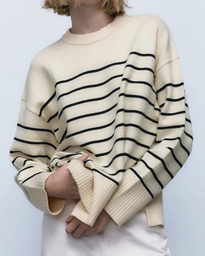 R&B | Lockere Strickjacke
