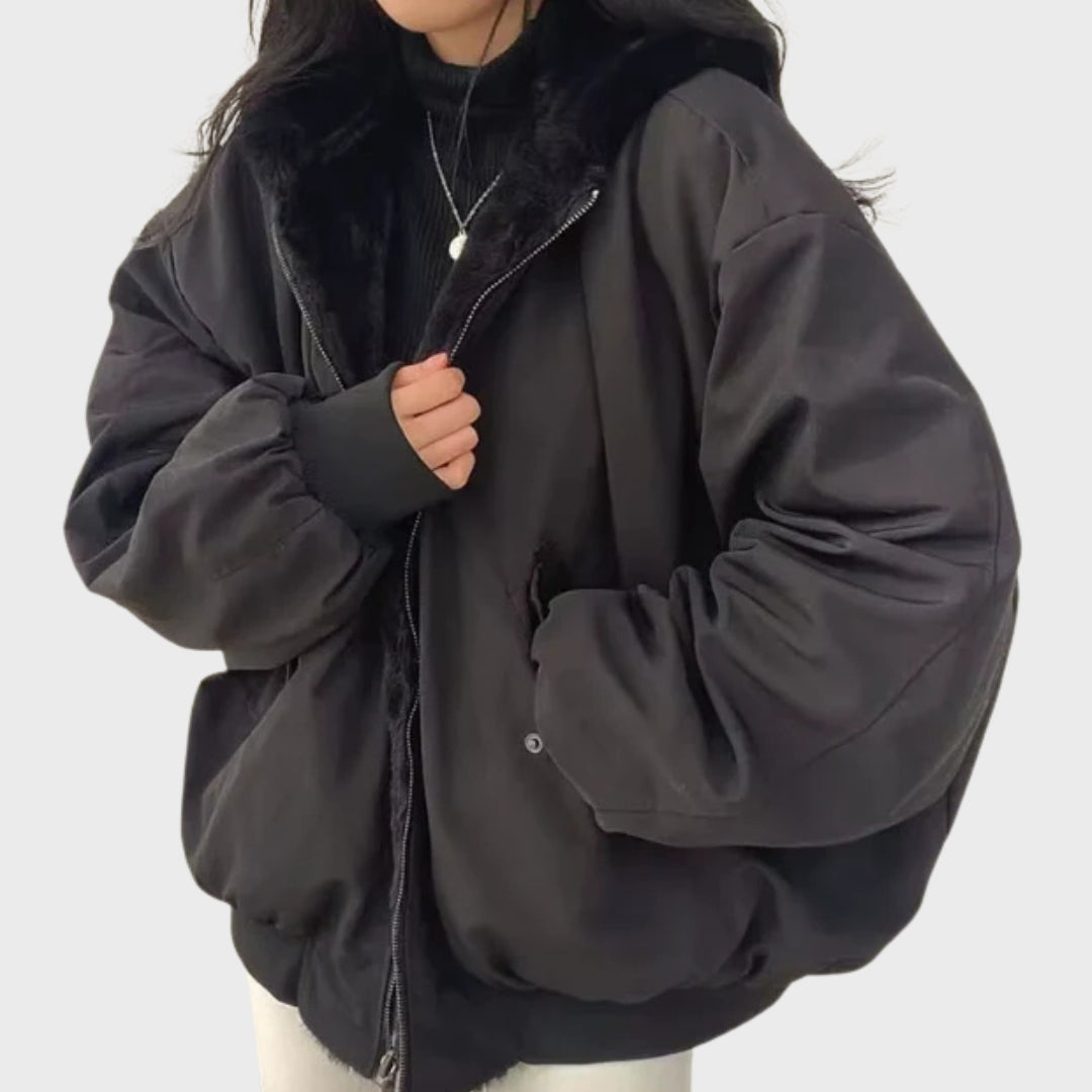 R&B | Wendbare Winterjacke mit Innenmantel