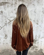 R&B | Elegante Samtbluse