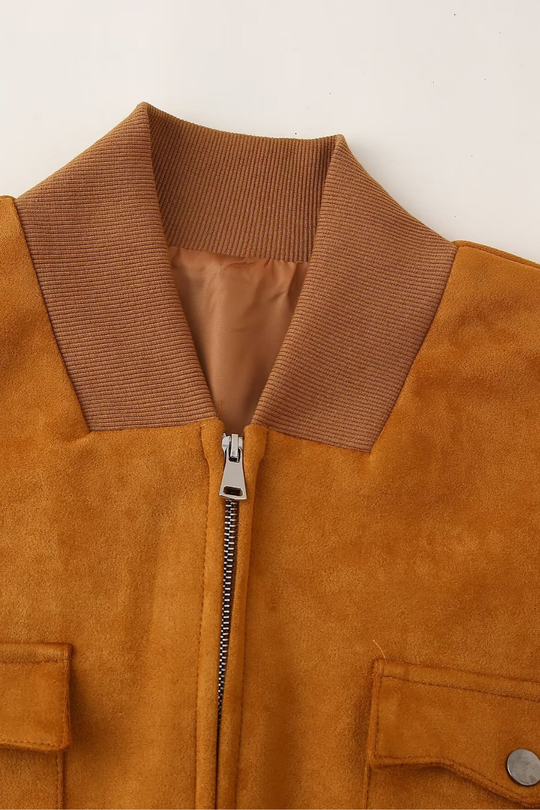R&B | Schulter Wildlederjacke