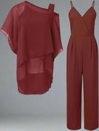 Luxus-Chiffon-Set für Elegante Abende