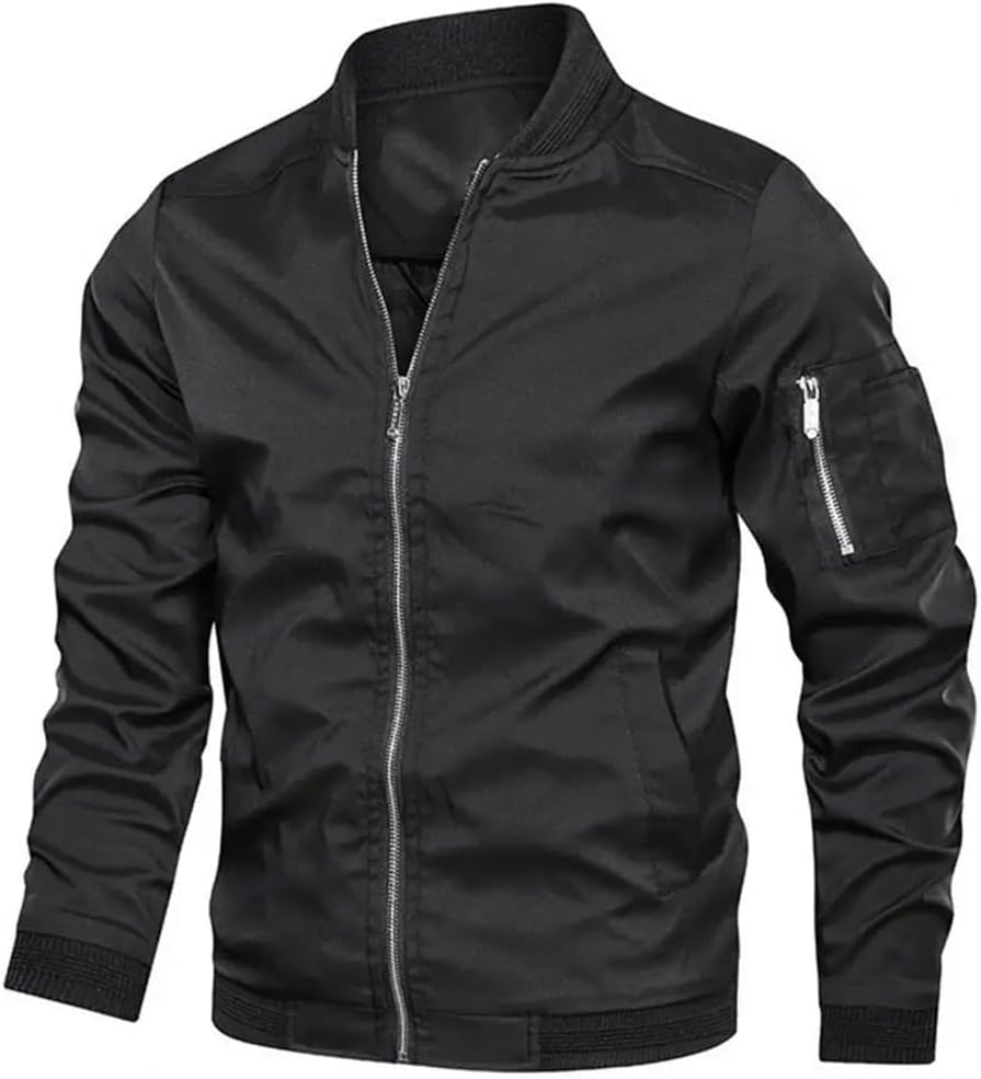 R&B | Metallic-Bomberjacke