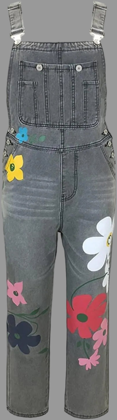 R&B | Ärmelloser Denim-Overall