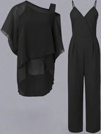 R&B | Luxus-Chiffon-Set für Elegante Abende