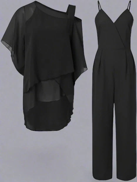 R&B | Luxus-Chiffon-Set für Elegante Abende