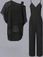 Luxus-Chiffon-Set für Elegante Abende