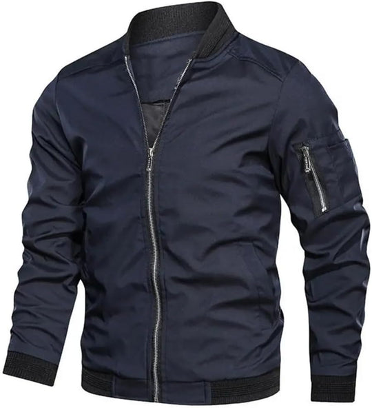 R&B | Metallic-Bomberjacke