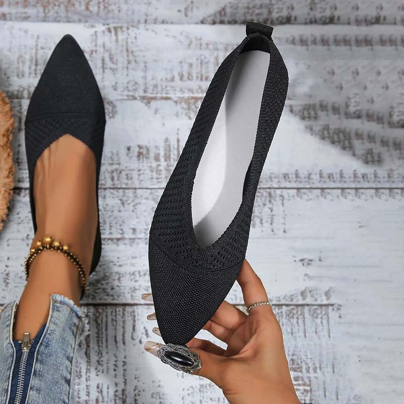 Atmungsaktive Spitzzehen-Schuhe R&B