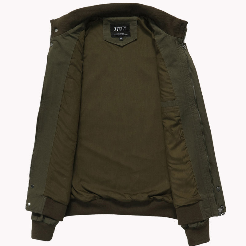 R&B | Herrenjacke Baumwolle Militär Casual