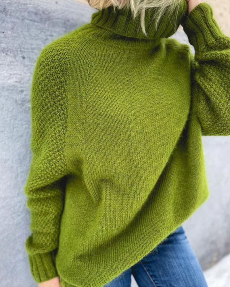 R&B | Klassischer Rollkragenpullover