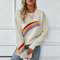 R&B | Regenbogen Strickpullover