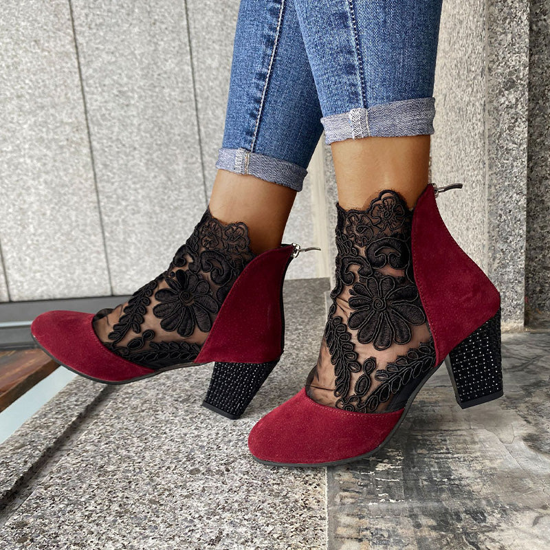 Elegante Sommer-Spitzenpumps R&B